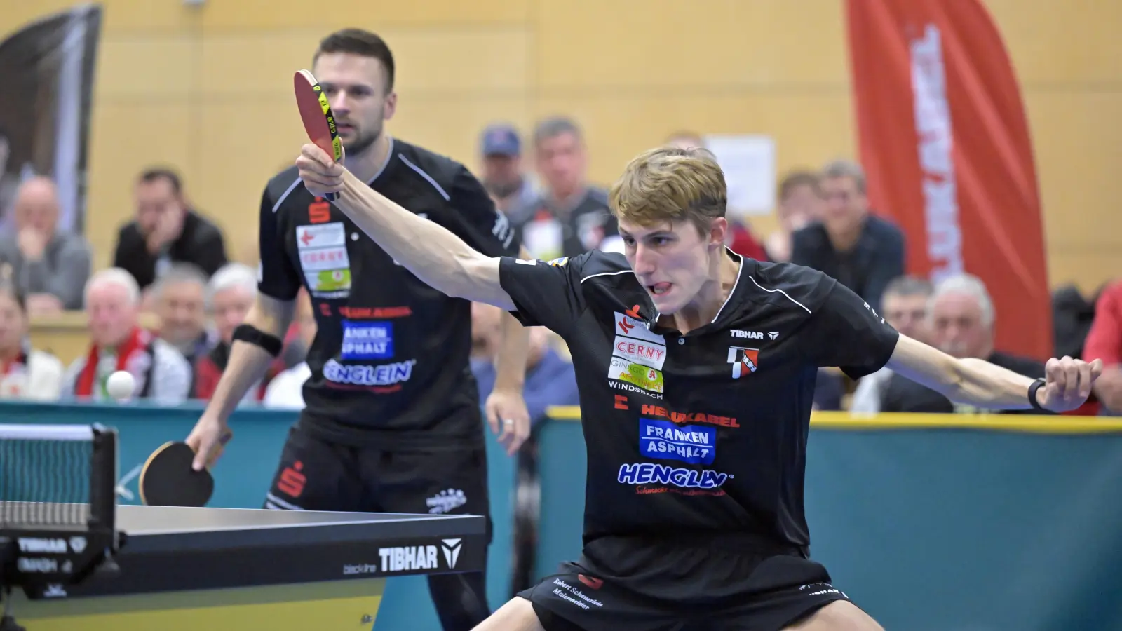 Tom Schweiger (vorne) befindet sich aktuell in bestechender Form. (Foto: Martin Rügner)