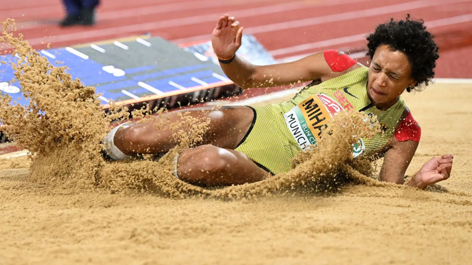 Drei Zentimeter fehlten zum EM-Titel: Malaika Mihambo. (Foto: Sven Hoppe/dpa)