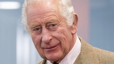 Charles III. ist in einer Londoner Klinik. (Foto: Jane Barlow/PA Wire/dpa)