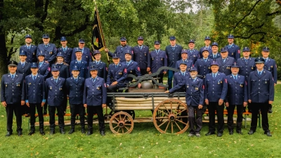 Die Kameradinnen und Kameraden der Freiwilligen Feuerwehr Königshofen an der Heide freuen sich auf viele Gäste zum Jubiläum.  (Foto: Carolin Knade, Martin Kroder)