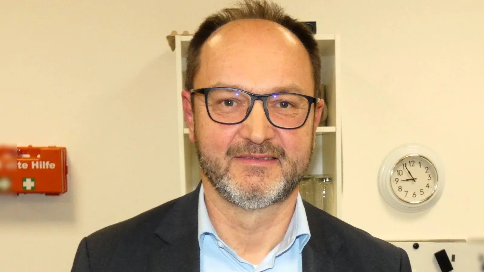 Nach zwei Amtsperioden als Dombühler Rathauschef möchte Jürgen Geier eine dritte folgen lassen. Nominiert wurde er wieder von beiden Wählergruppen. (Foto: Karl-Heinz Gisbertz)