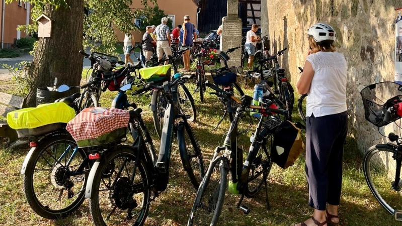 Mit dem Fahrrad wollen Bürgermeister Dietmar Rückert und das Gutenstettener Ratsgremium sowie alle Interessierten die Gemeinde erkunden. (Symbolbild: Barbara Nitsche)