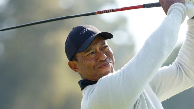 Tiger Woods hatte im Dezember bei seinem Einladungsturnier auf den Bahamas sein Comeback gegeben. (Foto: Ryan Kang/AP/dpa)