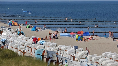 In der Ostsee wurden teils „extrem hohe Temperaturen“ gemessen. (Symbolbild) (Foto: Bernd Wüstneck/dpa)