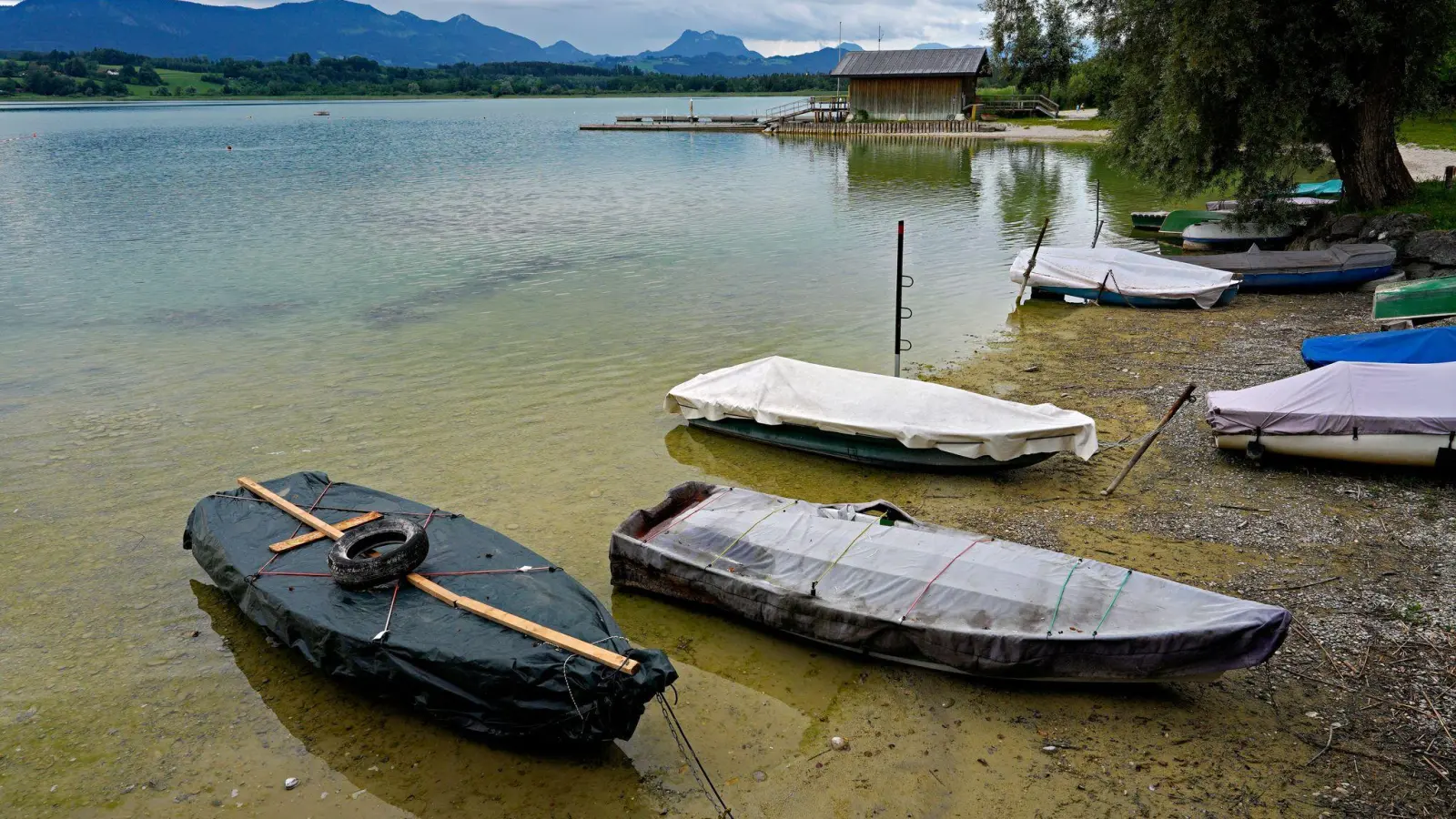 Sommerwetter dominiert derzeit in Bayern (Archivbild).  (Foto: Uwe Lein/dpa)