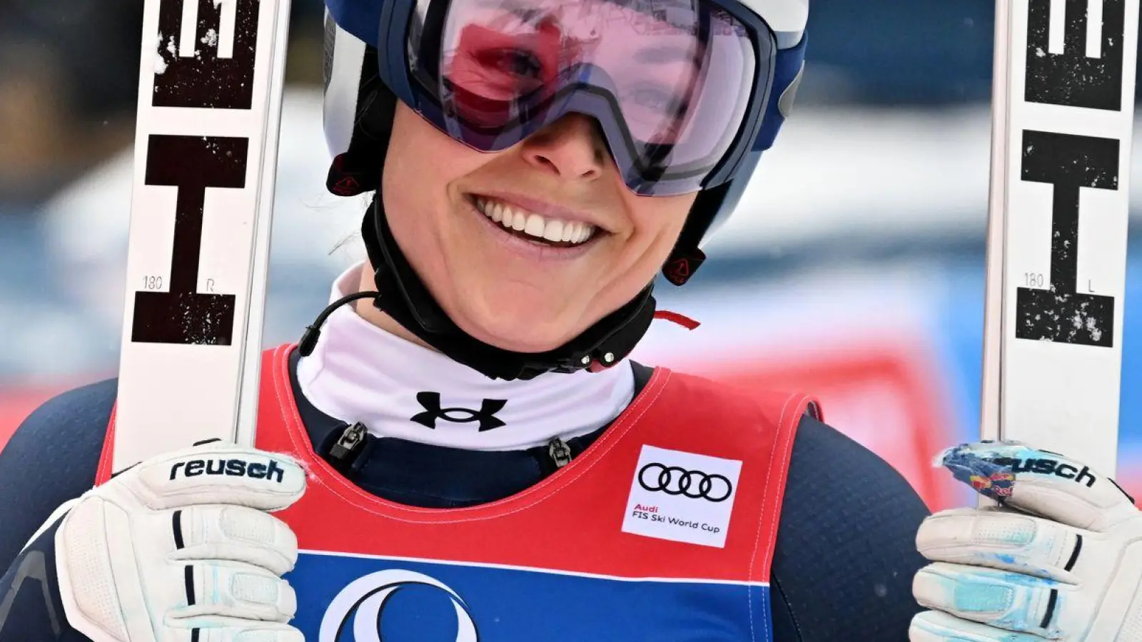 In bestechender Form: US-Skistar Lindsey Vonn. (Foto: Barbara Gindl/APA/dpa)