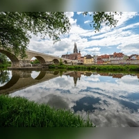 Regensburg ist 2006 für seine Altstadt mit dem Titel Unesco-Welterbe ausgezeichnet worden. (Archivbild) (Foto: Armin Weigel/dpa)