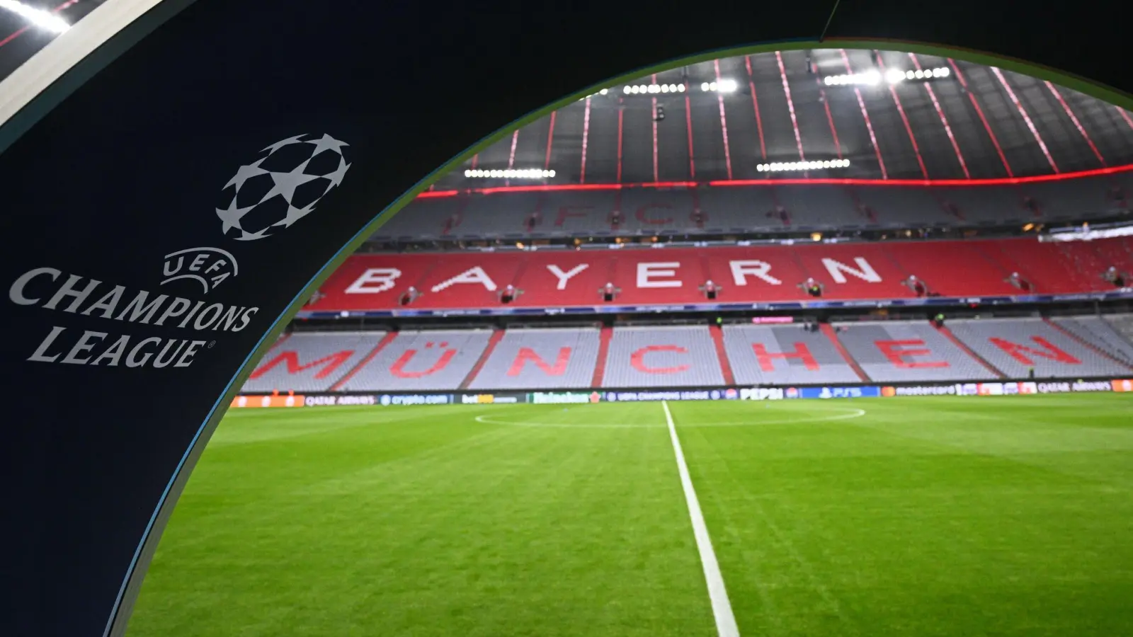 Die Allianz Arena in München wird wieder Finalort der Champions League. (Archivbild) (Foto: Tom Weller/dpa)