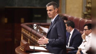 Spaniens Regierungschef Pedro Sánchez hat Falschinformationen in sozialen Netzwerken für den Massenandrang auf die Nordafrika-Exklave Ceuta von Ende Juli mitverantwortlich gemacht. (Archivbild) (Foto: Eduardo Parra/EUROPA PRESS/dpa)