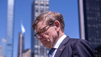 Außenminister Wadephul hat intensiven Wahlkampf in New York betrieben. Gereicht hat es am Ende nicht. (Foto: Michael Kappeler/dpa)