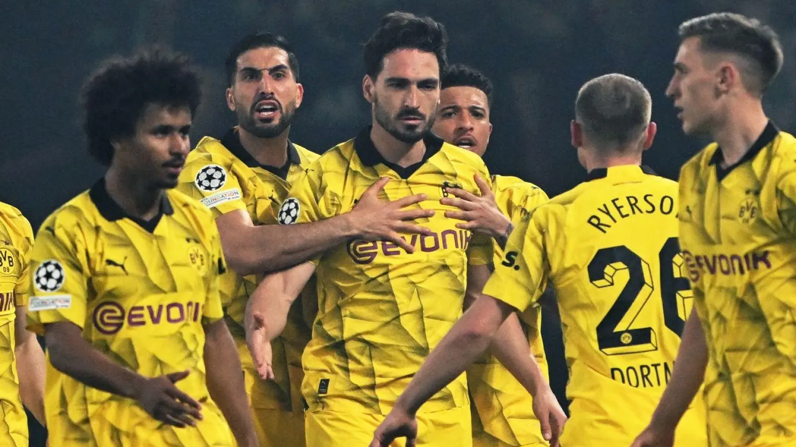 Der BVB hat den Einzug ins Champions-League-Finale geschafft. (Foto: Robert Michael/dpa)