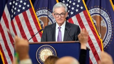 „Die Inflation ist deutlich zurückgegangen, während der Arbeitsmarkt stark geblieben ist, und das sind sehr gute Nachrichten“, sagt Fed-Chef Jerome Powell. (Foto: Susan Walsh/AP/dpa)