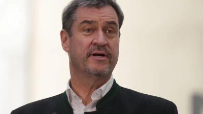 Markus Söder wirbt eindringlich um eine demokratische Mehrheit für die Schuldenpläne von SPD und Union im Bundestag. (Archivbild) (Foto: Michael Kappeler/dpa)