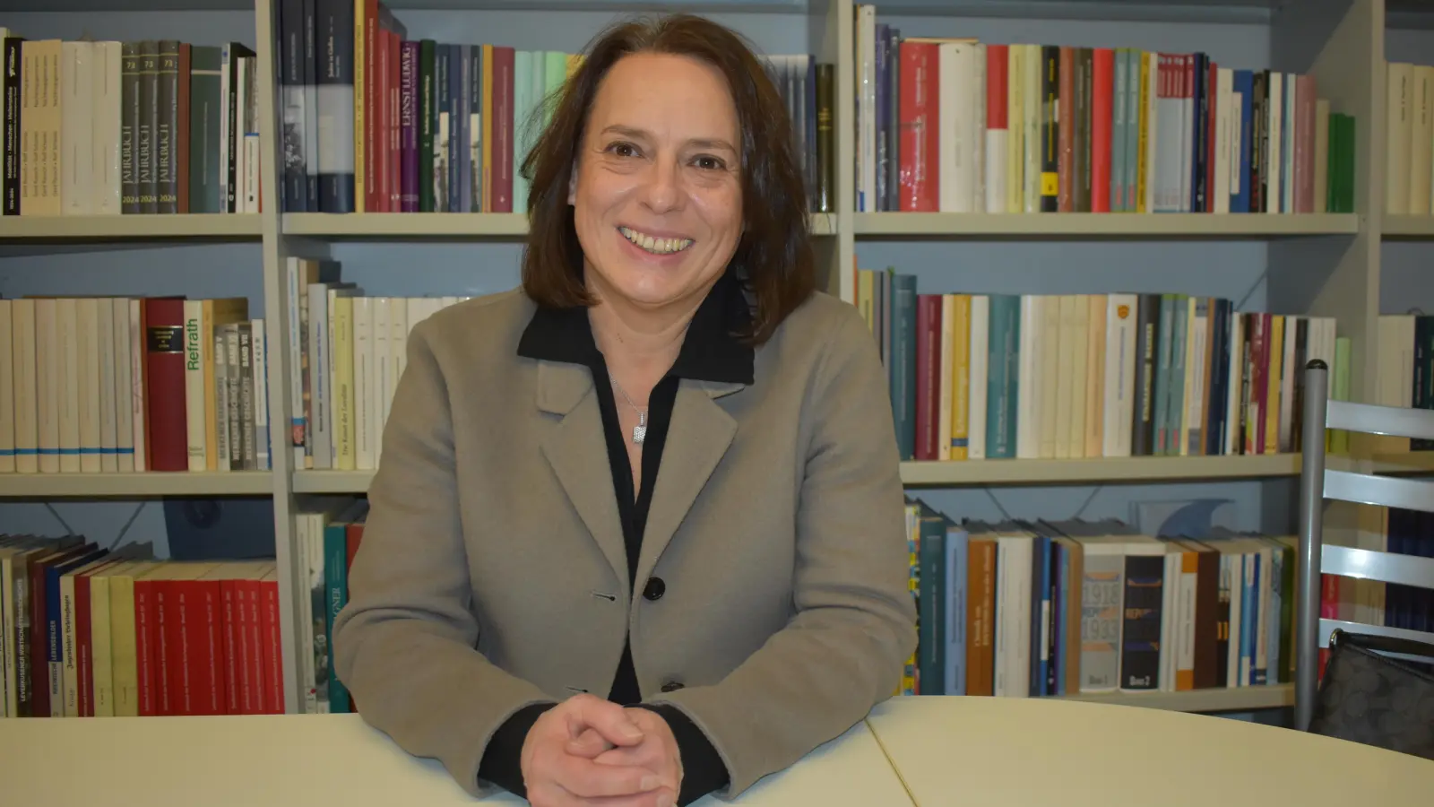 Amsinhaberin Sandra Winkelspecht kandidiert erneut für die CSU als Bürgermeisterin in Emskirchen (Foto: Ute Niephaus )