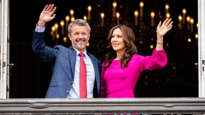 Dänemarks Königspaar Frederik und Mary kommt nach Berlin und Schleswig-Holstein (Archivbild). (Foto: Ida Marie Odgaard/Ritzau Scanpix /AP/dpa)