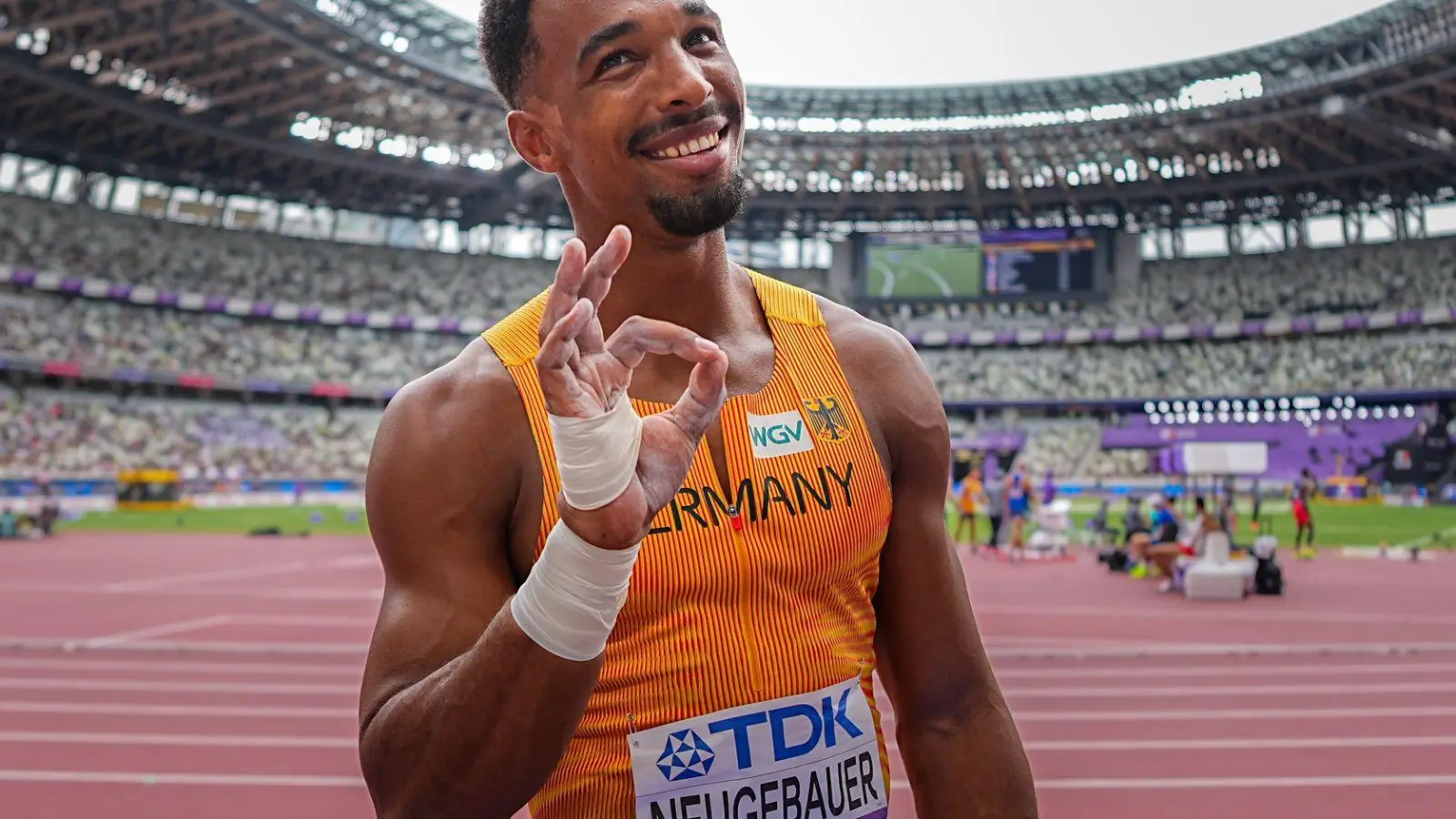 Leo Neugebauer ist auf Medaillenkurs. (Foto: Michael Kappeler/dpa)