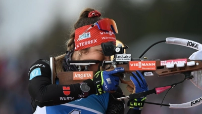 Erfuhr gut drei Stunden vor dem Rennen von ihrem Einsatz: Sophia Schneider. (Foto: Hendrik Schmidt/dpa)