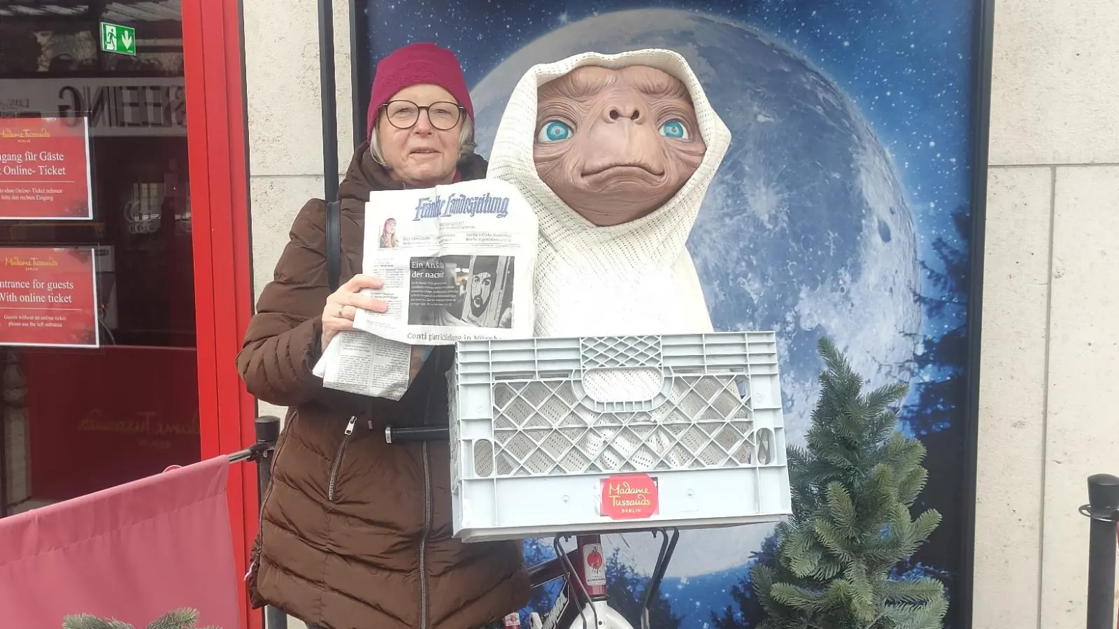 Mit der FLZ unterwegs: Kurzreise von Anita Doßler aus Ansbach nach Berlin, um Madame Tussauds Wachsfigurenkabinett zu besuchen. (Foto: Anita Doßler)