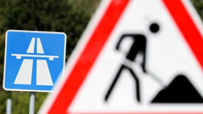 Die Anschlussstelle Schlüsselfeld ist vom 4. bis 6. November nur eingeschränkt befahrbar. (Symbolbild: Jan Woitas/dpa-Zentralbild/dpa)