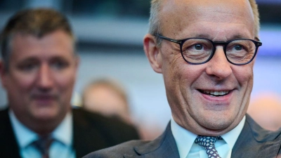 Bundeskanzler Friedrich Merz (CDU) bekräftigt auf dem Arbeitgebertag seinen Reformwillen. (Foto: Bernd von Jutrczenka/dpa)
