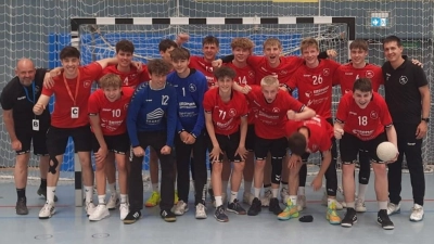 Die erfolgreiche A-Jugend des TSV Rothenburg. (Foto: Norbert Fink)