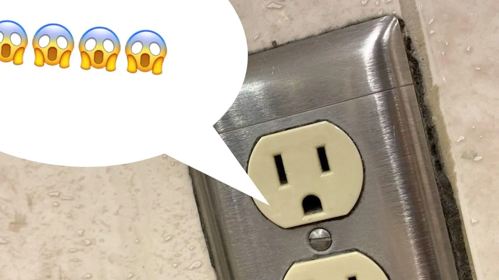 Steckdosen in den USA wirken wie erstaunte Gesichter: Und wenn dann der eigene Stecker nicht passt... (Foto: Till Simon Nagel/dpa-tmn)