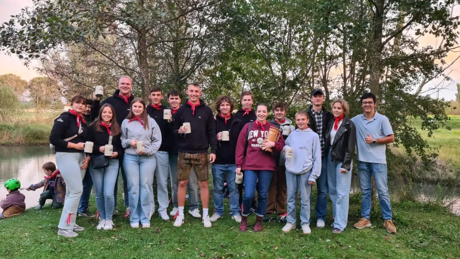 Die Wiebelsheimer Landjugend freut sich auf die Kerwa. (Foto: PM)