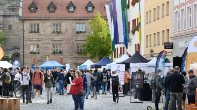 Der Standort der Ausbildungsstellenbörse in der Ansbacher Innenstadt hat sich aus Veranstaltersicht bewährt. (Archivfoto: Jim Albright)