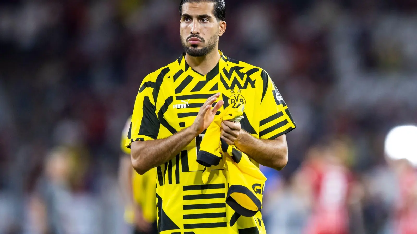 Musste sich einer Schilddrüsen-OP unterziehen: Emre Can. (Foto: Tom Weller/dpa)