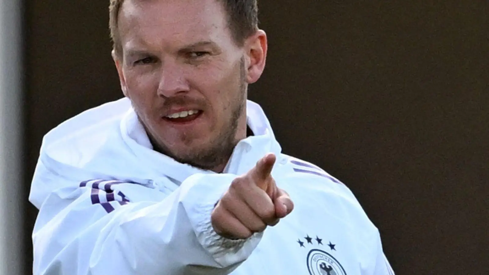 Julian Nagelsmann spricht vor den letzten Länderspielen des Jahres über die Ziele.  (Foto: Arne Dedert/dpa)