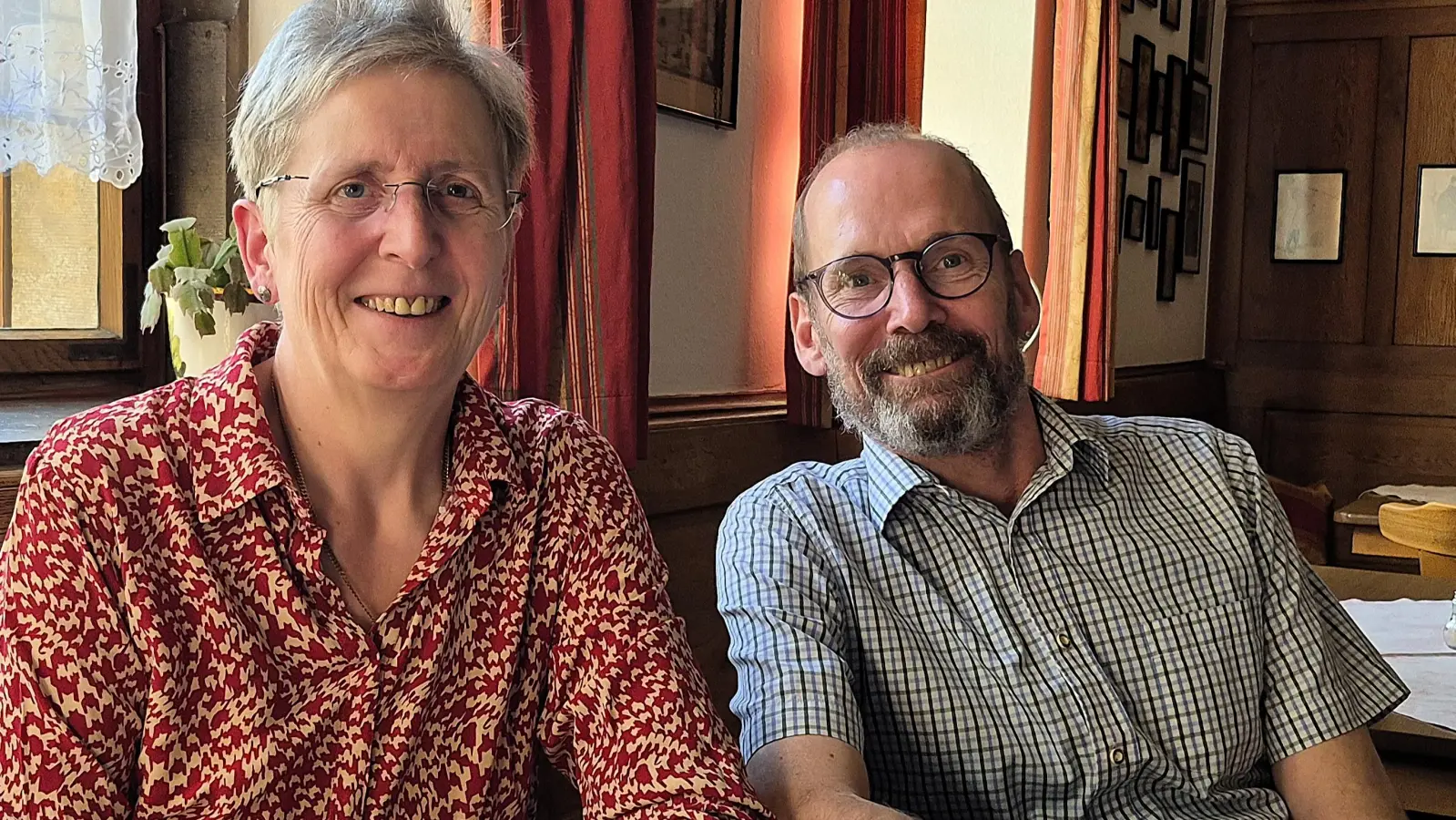 Ein wenig Wehmut über die Entscheidung schwingt bei Ute Kraus und Peter Kreiselmeier mit. (Foto: Margit Schwandt)
