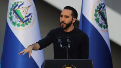  Präsident Nayib Bukele regiert das kleinste mittelamerikanische Land seit 2019. (Archivbild) (Foto: Salvador Melendez/AP/dpa)