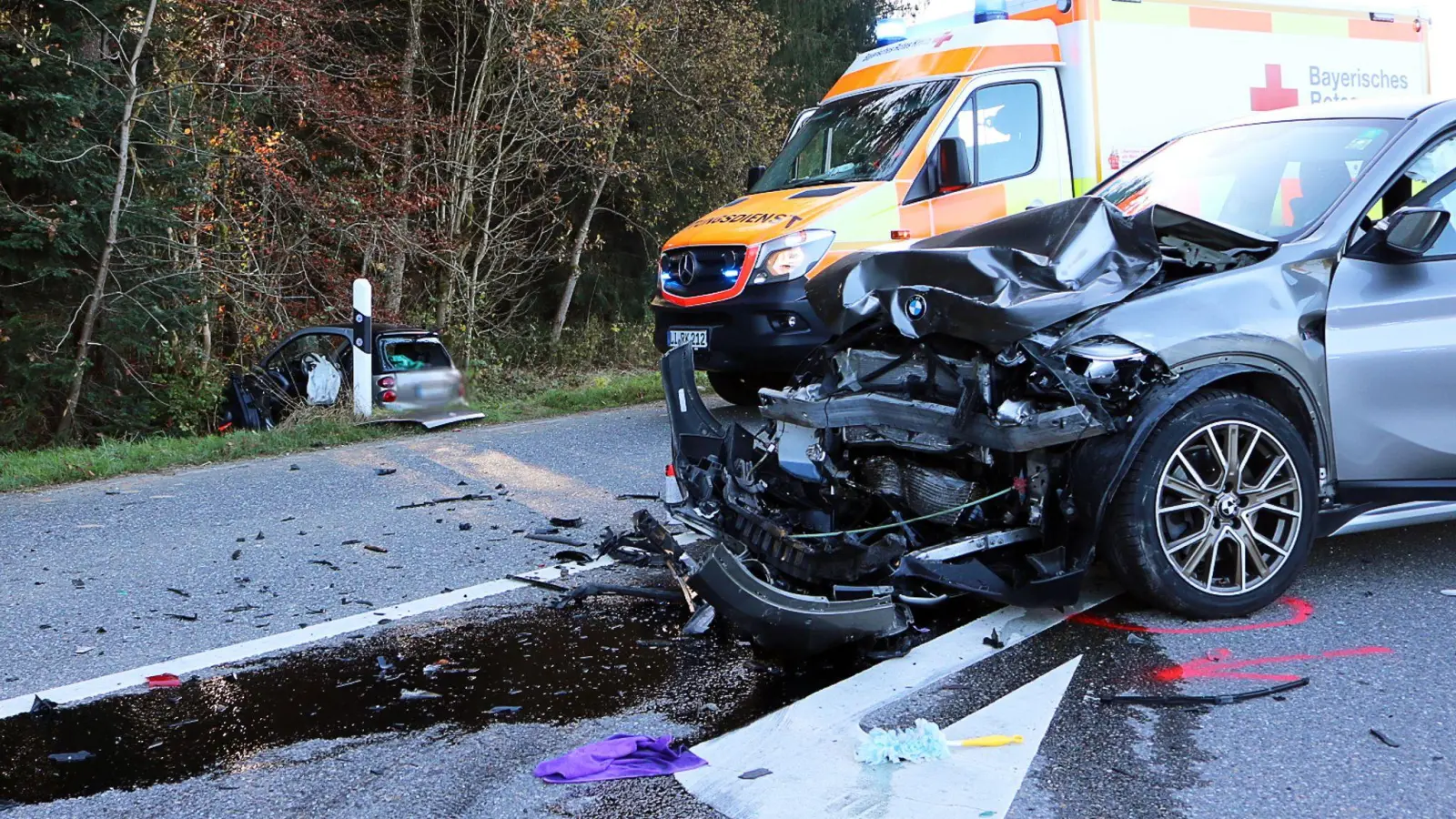 Der 87-jährige Autofahrer nahm dem anderen Fahrer den Erkenntnissen zufolge die Vorfahrt. (Foto: Mario Lassleben/dpa)