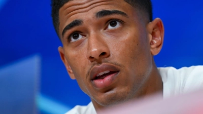 Jude Bellingham sieht das Viertelfinal-Rückspiel als Finale. (Foto: Sven Hoppe/dpa)