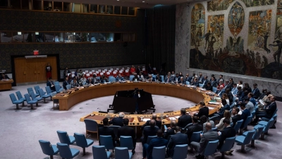 Der UN-Sicherheitsrat diskutiert nach dem US-Angriff auf Venezuela. (Archivbild)  (Foto: Yuki Iwamura/AP/dpa)