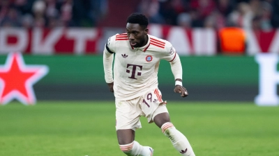 Bald wieder beim FC Bayern zurück: Alphonso Davies. (Archivbild) (Foto: Sven Hoppe/dpa)
