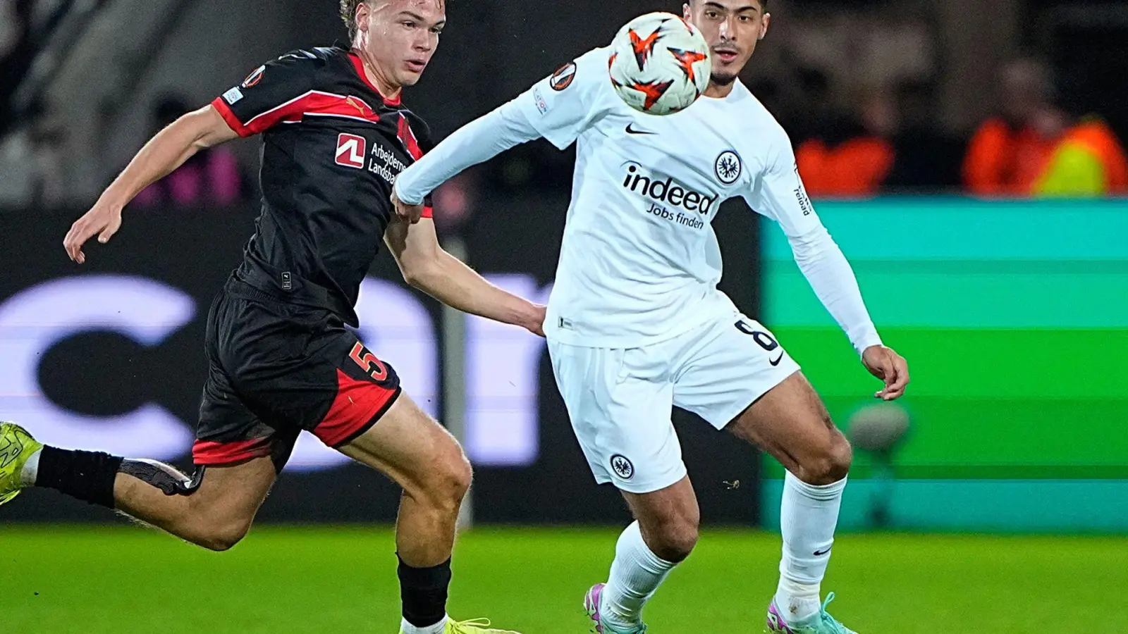 Eintracht Frankfurt bleibt auch in der Europa League auf Erfolgskurs. (Foto: Bo Amstrup/Ritzau Scanpix Foto/AP)