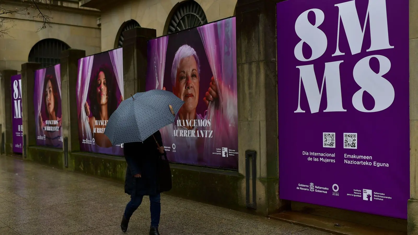 Die EU-Kommission hat am Internationalen Frauentag ein Gesetz vorgeschlagen, das die Bekämpfung von Gewalt gegen Frauen erstmals EU-weit regeln soll. (Foto: Alvaro Barrientos/AP/dpa)