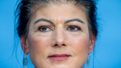 Sahra Wagenknecht gibt den Vorsitz des BSW ab. (Foto: Michael Kappeler/dpa)