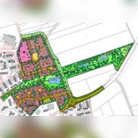Mehrfach wurde umgeplant. Jetzt soll das Neubaugebiet Himmelweiher am nordöstlichen Stadtrand endlich in die Umsetzung gehen. (Foto: Stadtbauamt Rothenburg)