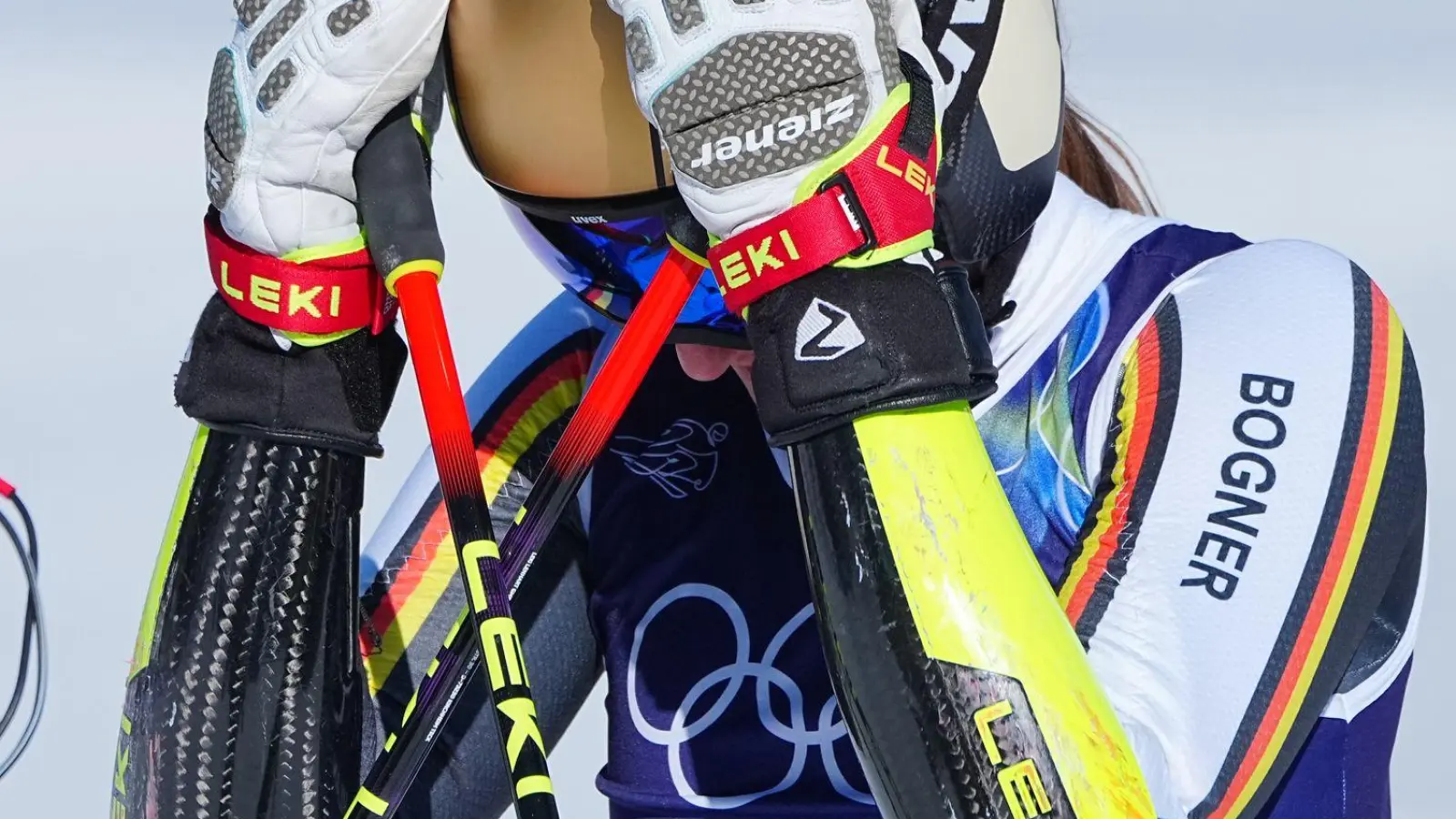 Lena Dürr verpasste im Olympia-Riesenslalom eine mögliche Medaille. (Foto: Michael Kappeler/dpa)