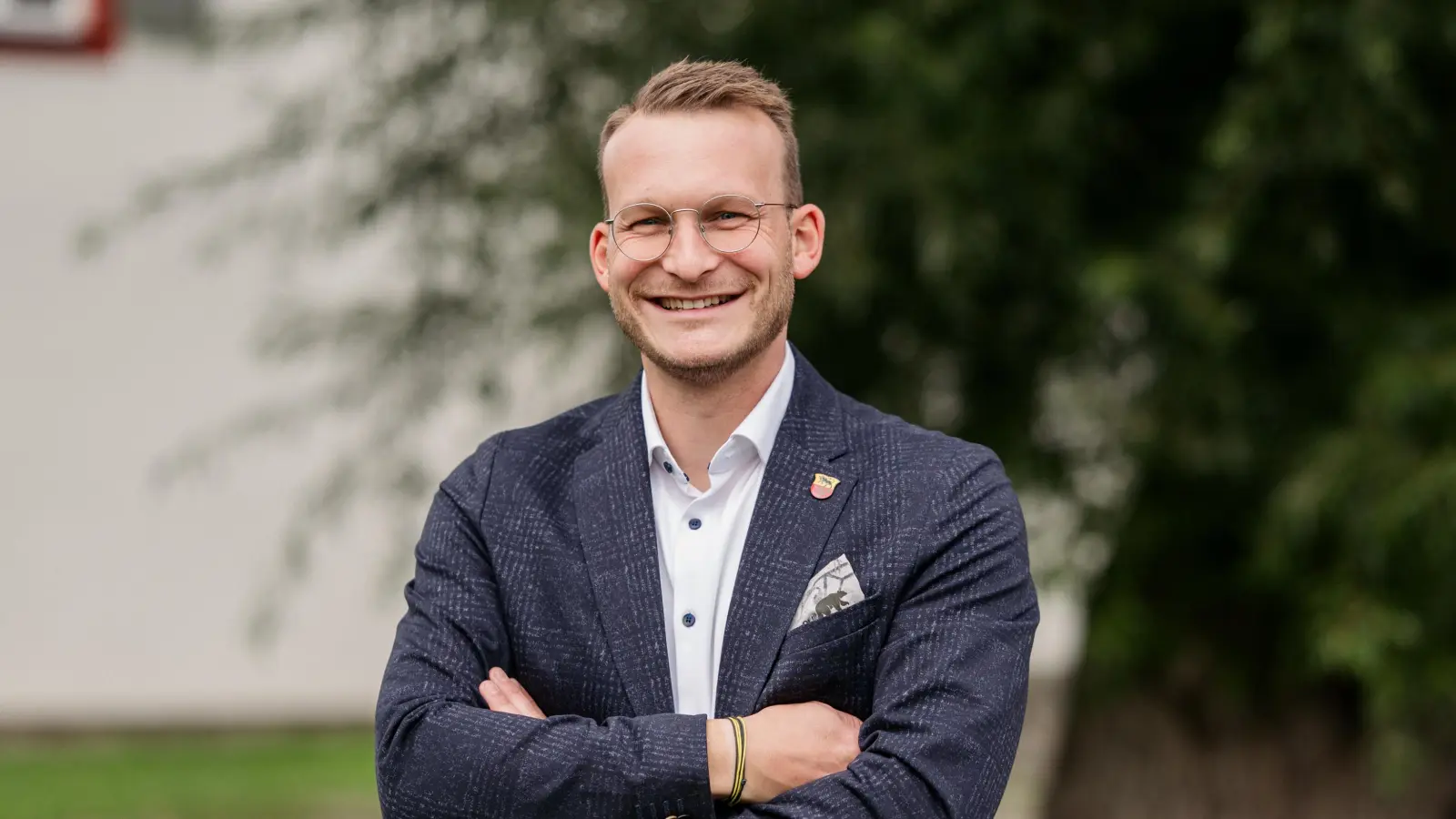 Freut sich über das Wahlergebnis: Aurachs Bürgermeister Simon Göttfert. (Foto: Gemeinde Aurach)