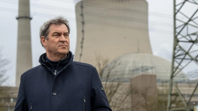 Nach der Bundestagswahl muss aus der Sicht von CSU-Chef Markus Söder das bisher geltende Konzept zur Suche nach einem Atomendlager neu evaluiert werden. (Archivbild) (Foto: Peter Kneffel/dpa)