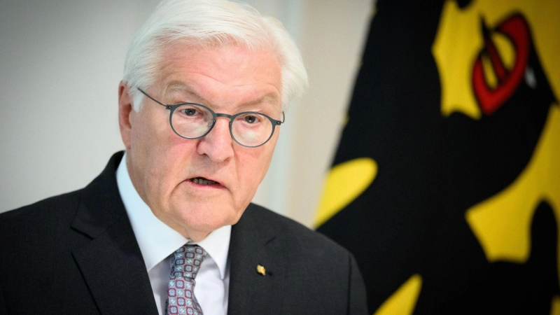 Bundespräsident Frank-Walter Steinmeier kann sich nach einer früheren Ablehnung nun Olympische Spiele 2036 in Deutschland vorstellen. (Foto: Bernd von Jutrczenka/dpa)