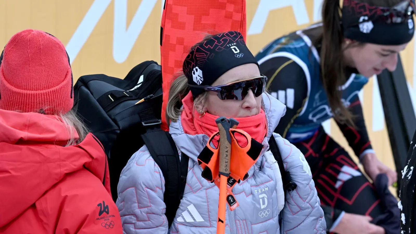 Weinte wieder bittere Tränen: Franziska Preuß. (Foto: Hendrik Schmidt/dpa)