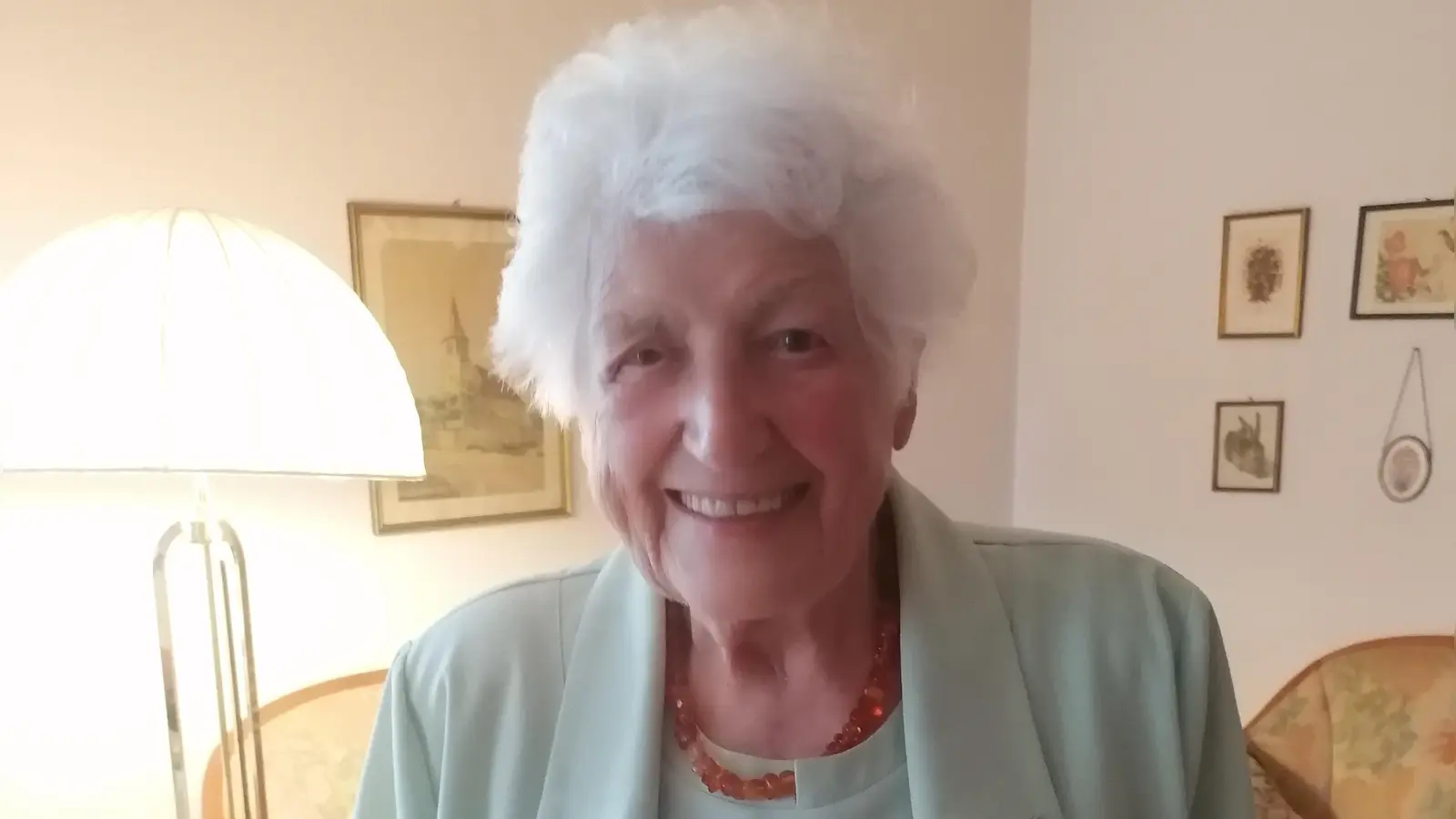 Erzählte an ihrem 100. Geburtstag aus ihrem Leben: Lina Riechelmann. (Foto: Friedrich Zinnecker)