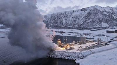 Vorbereitungen für den ersten Testflug der „Spectrum“-Rakete des deutschen Start-Ups Isar Aerospace in Norwegen im März 2025. Verteidigungsminister Boris Pistorius (SPD) denkt nun über den Bau einer eigenen Bundeswehr-Startbasis nach. (Archiv)  (Foto: -/Isar Aerospace/dpa)