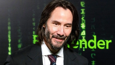 Der Schauspieler Keanu Reeves  feiert seinen 60. Geburtstag. (Archivbild) (Foto: Noah Berger/AP/dpa)