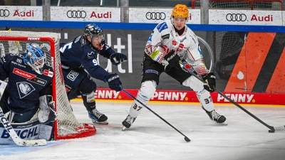 Philipp Preto (M) verlängert seinen Vertrag in Ingolstadt. (Foto: Armin Weigel/dpa)