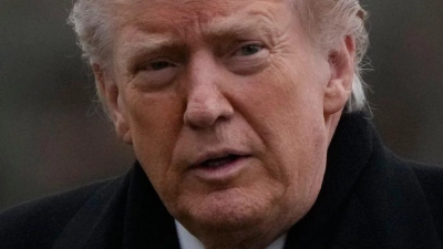 Hat ein Treffen mit der venezolanischen Oppositionsführerin María Corina Machado kommende Woche angedeutet - US-Präsident Donald Trump. (Archivbild) (Foto: Mark Schiefelbein/AP/dpa)